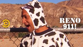 RENO 911  Crackhead Cow [upl. by Atibat]