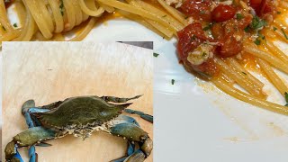 Linguine con il famosissimo Granchio 🦀 Blu [upl. by Temp]