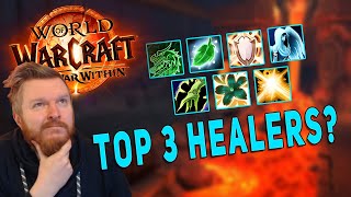 MY TOP 3 HEALERS The War Within  Choosing Healer Main Part 1 [upl. by Yerfej634]