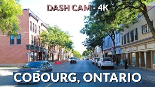 Exploring Cobourg Ontario in 4K  Scenic Drive through Charming Coastal Town [upl. by Caressa]