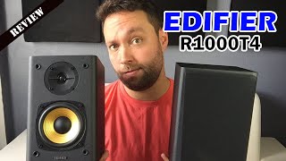 REVIEW EDIFIER R1000T4  AS MELHORES CAIXAS PARA COMEÇAR [upl. by Nitnelav]