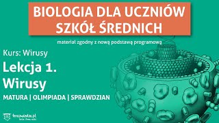 Wirusy Lekcja biologii dla klasy 2 zakres rozszerzony [upl. by Cawley]