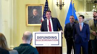 Defunding Discrimination Gov Stitt Takes Aim at DEI [upl. by Neisa]