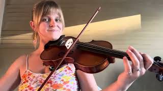 Polska from Vrigstad — Fiddle Practice Video [upl. by Norrek155]