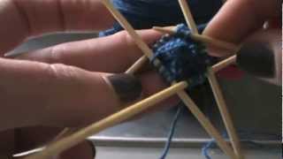 Tutorial Rondbreien met 5 sokkennaalden [upl. by Samy]