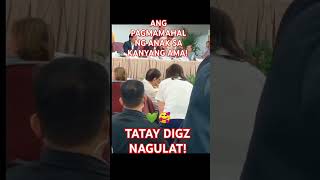 NAGULAT SI TATAY DIGZ VP SARA NILAPITAN ANG AMA duterte love daughter rodrigoduterte father [upl. by Gahan233]