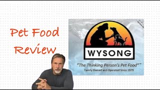 Wysong Pet Food Review [upl. by Hamimej]