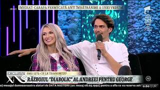 George Burcea și Andreea Bălan test de cuplu Cei doi răspund la mai multe întrebări incomode [upl. by Atsira791]