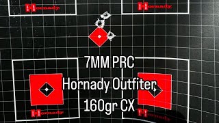 7prc Kelbly’s Nanook 3x3 testing with Hornady Outfiter 160gr CX Preferred carbon barrel [upl. by Canica]