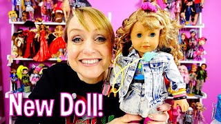 American Girl Courtney Doll Collection Haul  1986 Memories [upl. by Etnuhs]