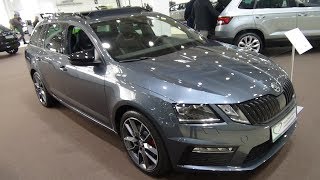 2018 Skoda Octavia Combi 20 TDI RS  Exterior and Interior  Autotage Hamburg 2018 [upl. by Gariepy]