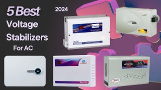 5 Best Voltage Stabilizers 2024  Top Stabilizers for AC  Voltage Stabilizer  AC Stabilizer [upl. by Sanfo]