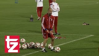 Pep Guardiola in Ekstase quotBadstuber I love youquot  quotDas ist Fußballquot  FC Bayern in Doha [upl. by Lancelle]