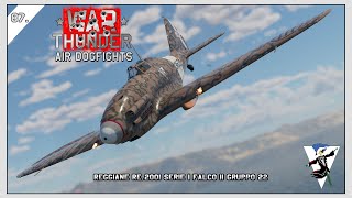 WAR THUNDER CZ  Air Dogfights 87  Reggiane Re2001 Gruppo 22 [upl. by Erdnaek]