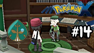 Pokemon X Walkthrough Coumarine City Gym Leader Ramos  Episode 14 [upl. by Bivins]