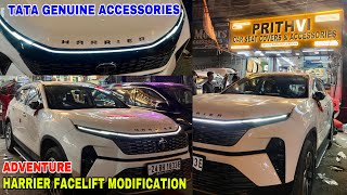 2024 Tata Harrier Facelift Modified ✅Harrier Facelift Modification ✅ Harrier Facelift Accessories [upl. by Neerihs]