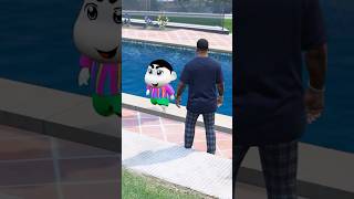 GTA 5  SKIBIDI TOILET MONSTER NE SHINCHAN PAR HAMLA KR DIYA gta5 shortsfeed skibiditoilet [upl. by Otero]