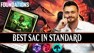 This Is The Best Sacrifice Deck In Standard IT’S GOOD  Mythic Foundations [upl. by Barabas]