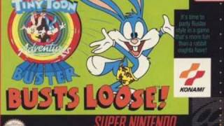 Tiny Toon Adventures Buster Busts Loose Music  The Western Movie [upl. by Nahum]