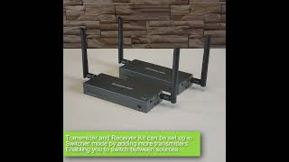 LONG RANGE WIRELESS 4K SWITCHSPLITTER KIT  GWLRSSKIT4K [upl. by Eudosia759]