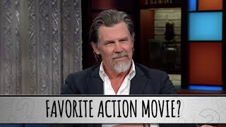 Josh Brolin Takes The Colbert Questionert Part 2 [upl. by Aciretehs]