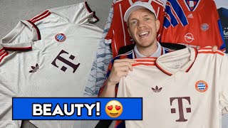 UNBOXING Bayern Munich 202425 third shirt  an Adidas BEAUTY 😍 [upl. by Aiykan439]