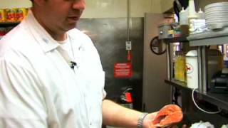 How to Cut Your Own Salmon Steaks  CHOW Tip [upl. by Teevens]