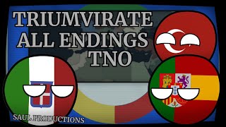 TNO Triumvirate  All Endings [upl. by Skye]