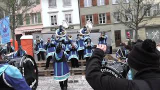 Guggenmusik Les Tricounis  Carnaval Avenches 2024 Part7 [upl. by Frida921]