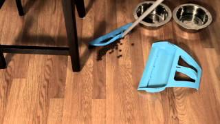 The WISP Telescoping MultiSurface Broom amp Dustpan Cleaning System on QVC [upl. by Lluj705]