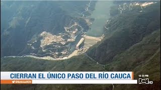 Anticiparon el cierre de la compuerta que permitía el paso de del rio Cauca en Hidroituango [upl. by Odelle]