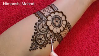 New front hand mehndi design  Mehndi designs  bridal mehndi  mehandi  mehndi ke design  mehendi [upl. by Atnaloj]