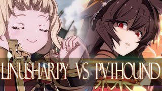 LINUSHARPYCAGLIOSTRO💖LUCILIUS VS PVTHOUND NIERVIRA [upl. by Eitak]