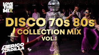 DISCO 70s 80s COLLECTION MIX VOL 1  Mix by Perico Padilla disco studio54 discomusic [upl. by Radie259]