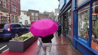 Oswestry In The Rain [upl. by Wayolle]