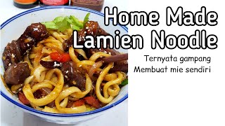 HOME MADE LAMIEN NOODLE [upl. by Ronni]