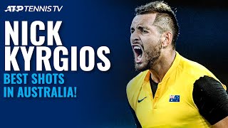 Nick Kyrgios Best ATP Shots in Australia 🇦🇺 [upl. by Etem416]