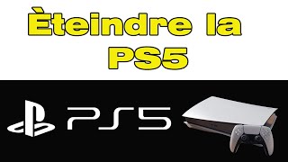 Comment eteindre la PS5 [upl. by Yanahc]