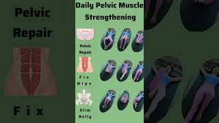 Daily Pelvic Muscle Strengthening motivation weightloss yoga [upl. by Emili458]