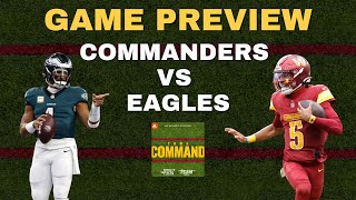 Commanders vs Eagles NFC East Thursday Night Showdown Preview  Take Command [upl. by Oelc]