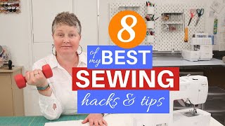 8 of My Best Sewing Tips and Hacks for Beginners [upl. by Eisenstark]