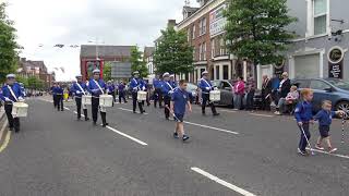 Derrylee Flute Band  13th July Feeder Parade In Portadown 2021 [upl. by Othe]