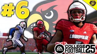 EPIC GAME VS SMU  College Football 25 Louisville dynasty  Ep 6 [upl. by Ylimme910]