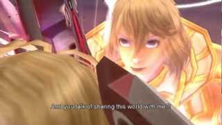 Wii Xenoblade Chronicles HD Cutscene 133  Duel of the Gods  ENGLISH [upl. by Towroy]