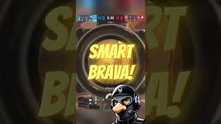 Playing Brava Makes You A SMART Player rainbowsixsiege xbox [upl. by Estel]