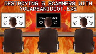 Destroying SCAM Call Center With YouAreAnIdiotEXE [upl. by Oliver70]