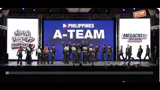 ATeam  Philippines  MegaCrew Division  2024 World Hip Hop Dance Championship Semifinals [upl. by Bartle659]