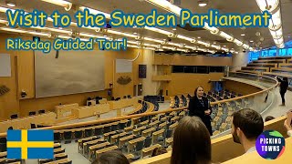 Ep 12  Visit to the Sweden Parliament  Riksdag  Stockholm Sweden [upl. by Giustina570]