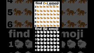 Guess emoji 123456 creat the comment puzzle [upl. by Auoh839]