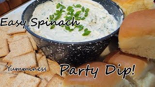 Retro Spinach Party Dip Recipe 😋 [upl. by Torrence326]